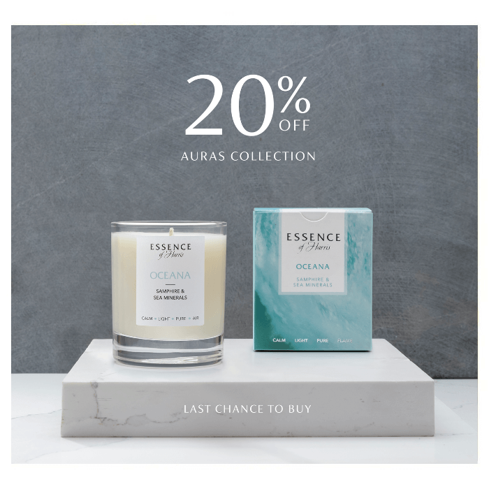 20% off Auras collection at Essence of Harris